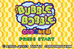 Bubble Bobble Old & New screenshot 3 for GameBoy Advance